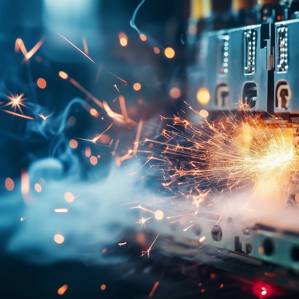 incendie tableau électrique