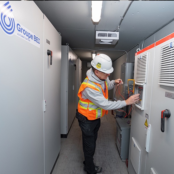 Panneau de contrôle électrique